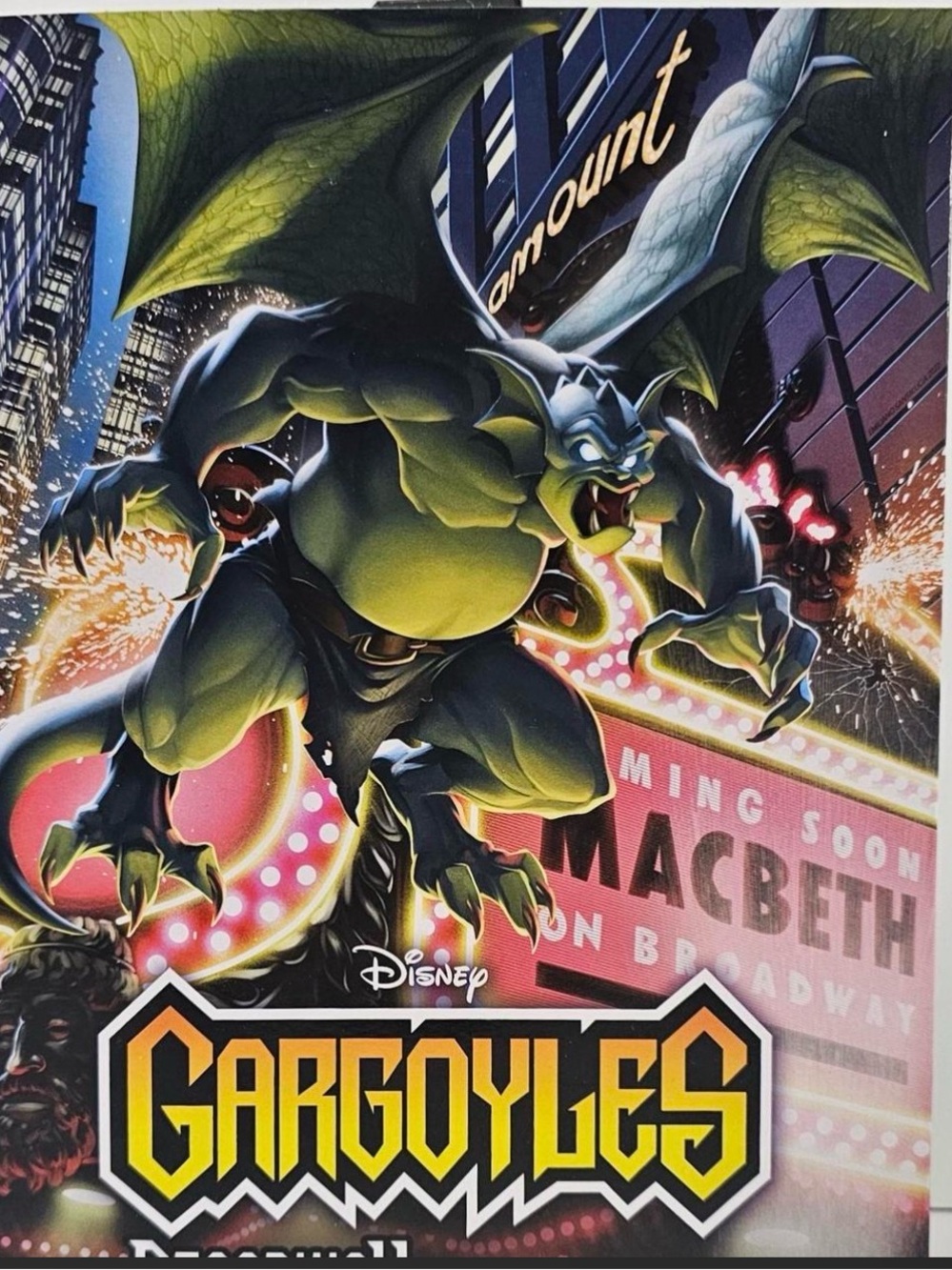 Neca Disney Gargoyles Ultimate Action Figure Broadway